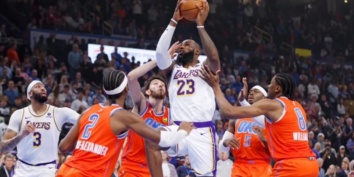 LeBron James scores season-high 40 points in Los Angeles Lakers’ win over Oklahoma City Thunder