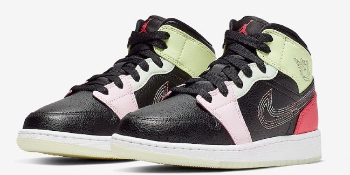 Glow in the dark with Air Jordan 1 Mid