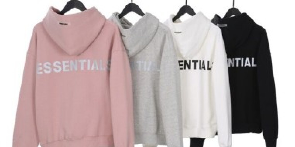 Black Essentials Hoodie Men Women