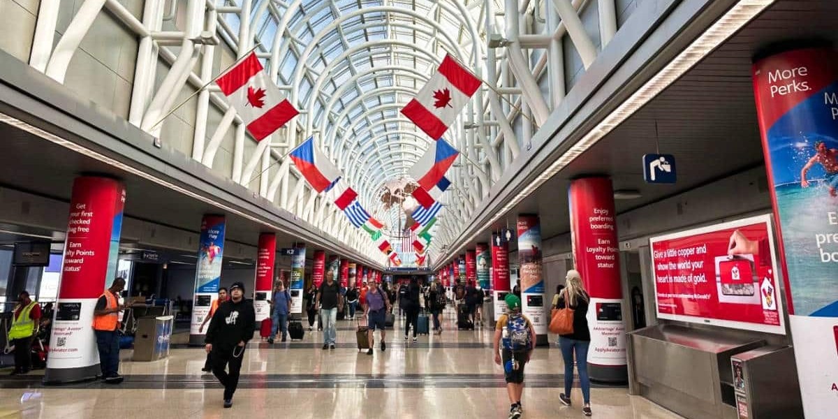 Flying High: Spirit Airlines at Chicago O'Hare Terminal