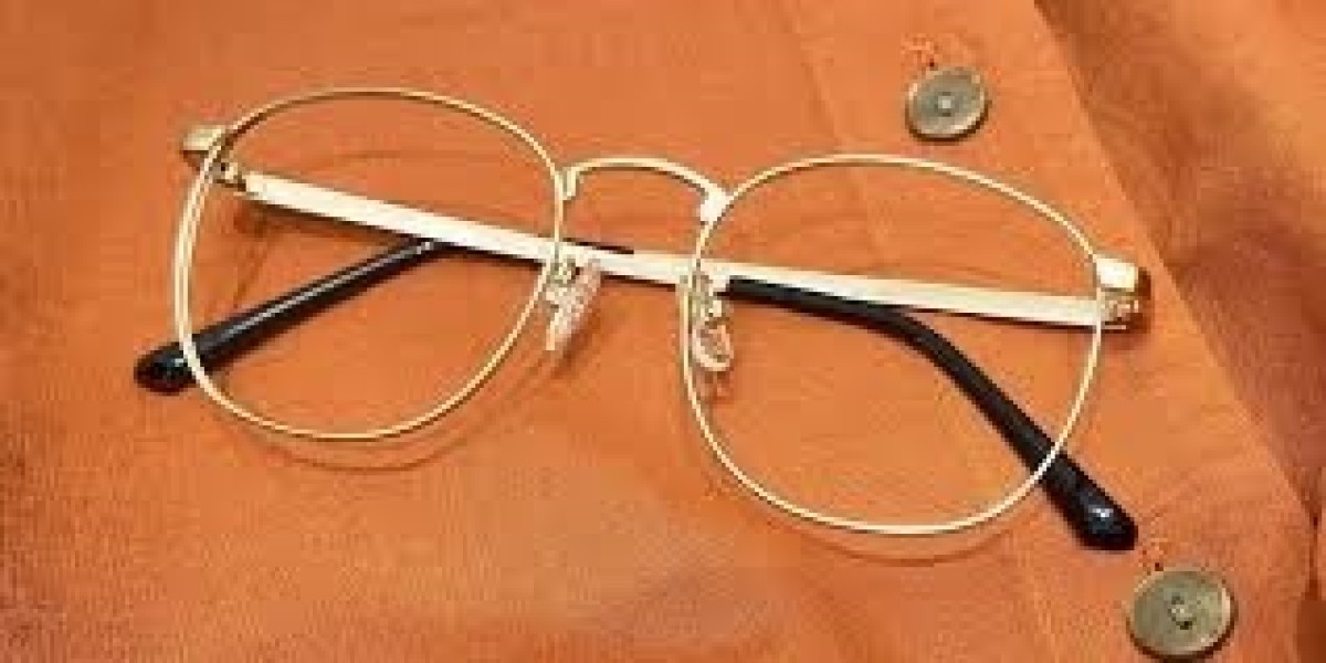 Golden Frame Spectacles A Timeless Accessory