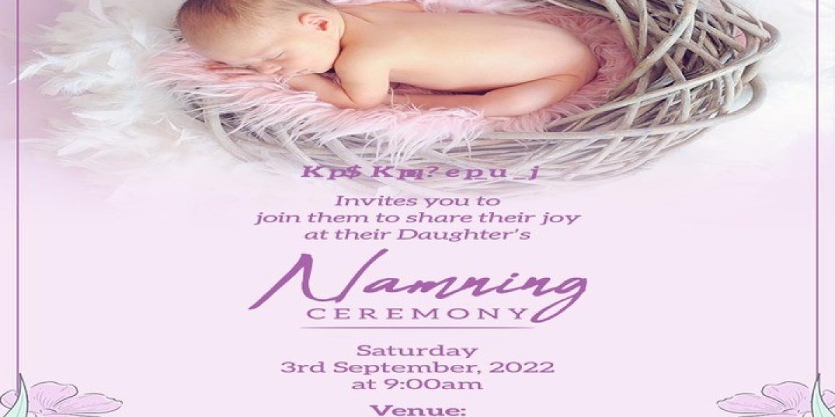 Are there any privacy concerns with digital invitation cards for naming ceremonies?