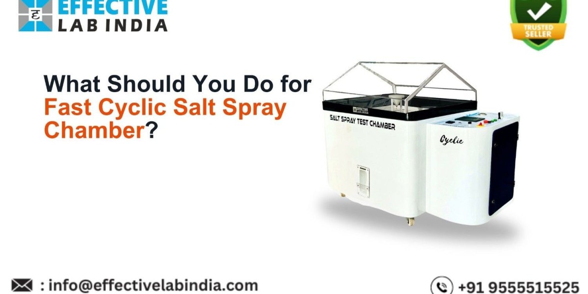 What Should You Do for Fast Cyclic Salt Spray Chamber?