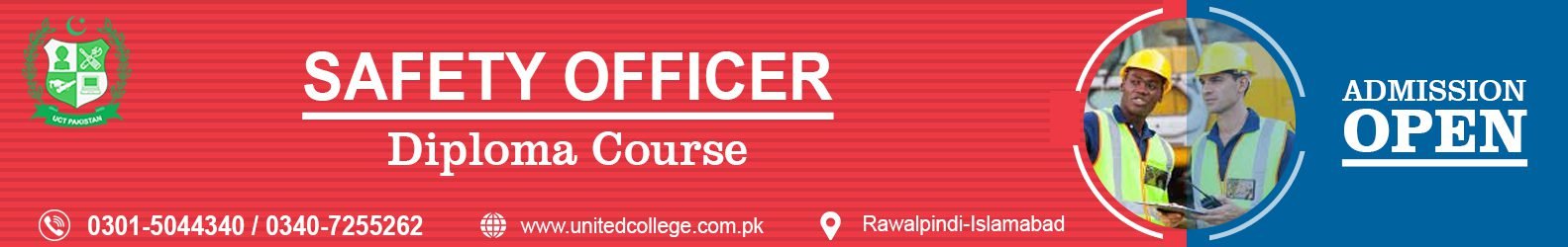 Safety Officer Course In Rawalpindi Islamabad 03015044340 | Successful Course In 2024