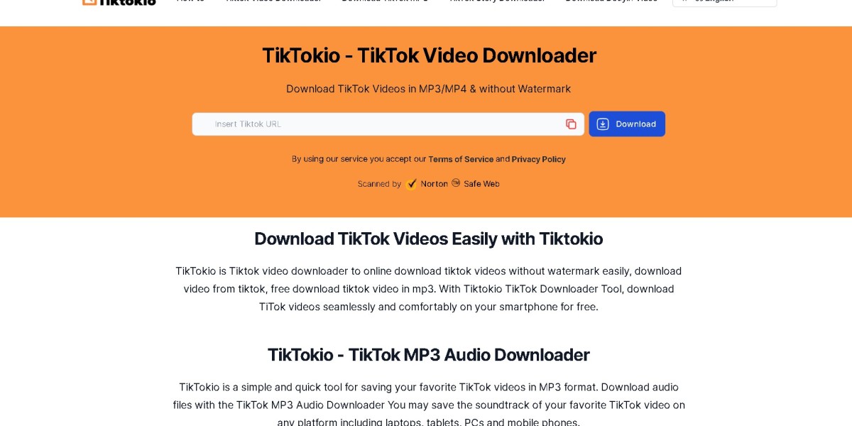 TikTokio - TikTok Video Downloader <br>Download TikTok Videos without Watermark