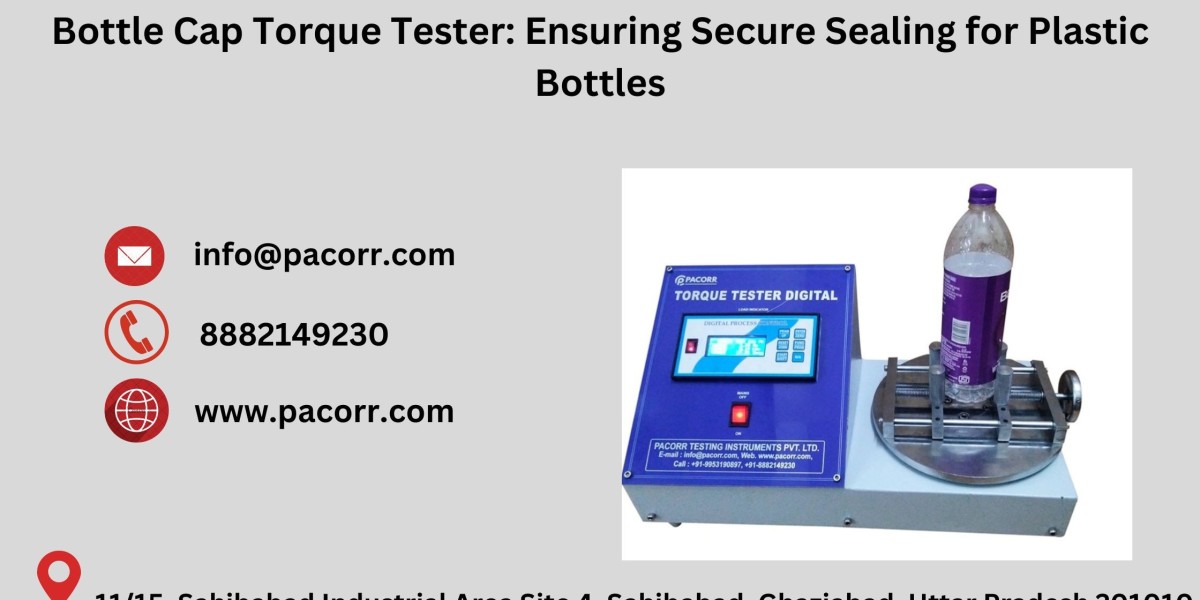 Achieving Optimal Cap Sealing: The Importance of Using a Bottle Cap Torque Tester in Manufacturing