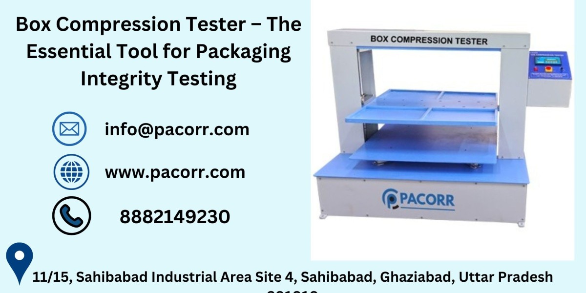 The Box Compression Tester by Pacorr: Guaranteeing Package Durability Through Rigorous Testing