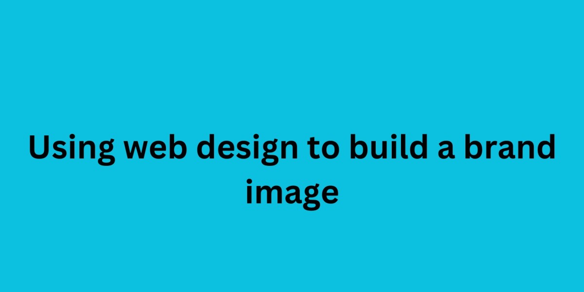 Using web design to build a brand image